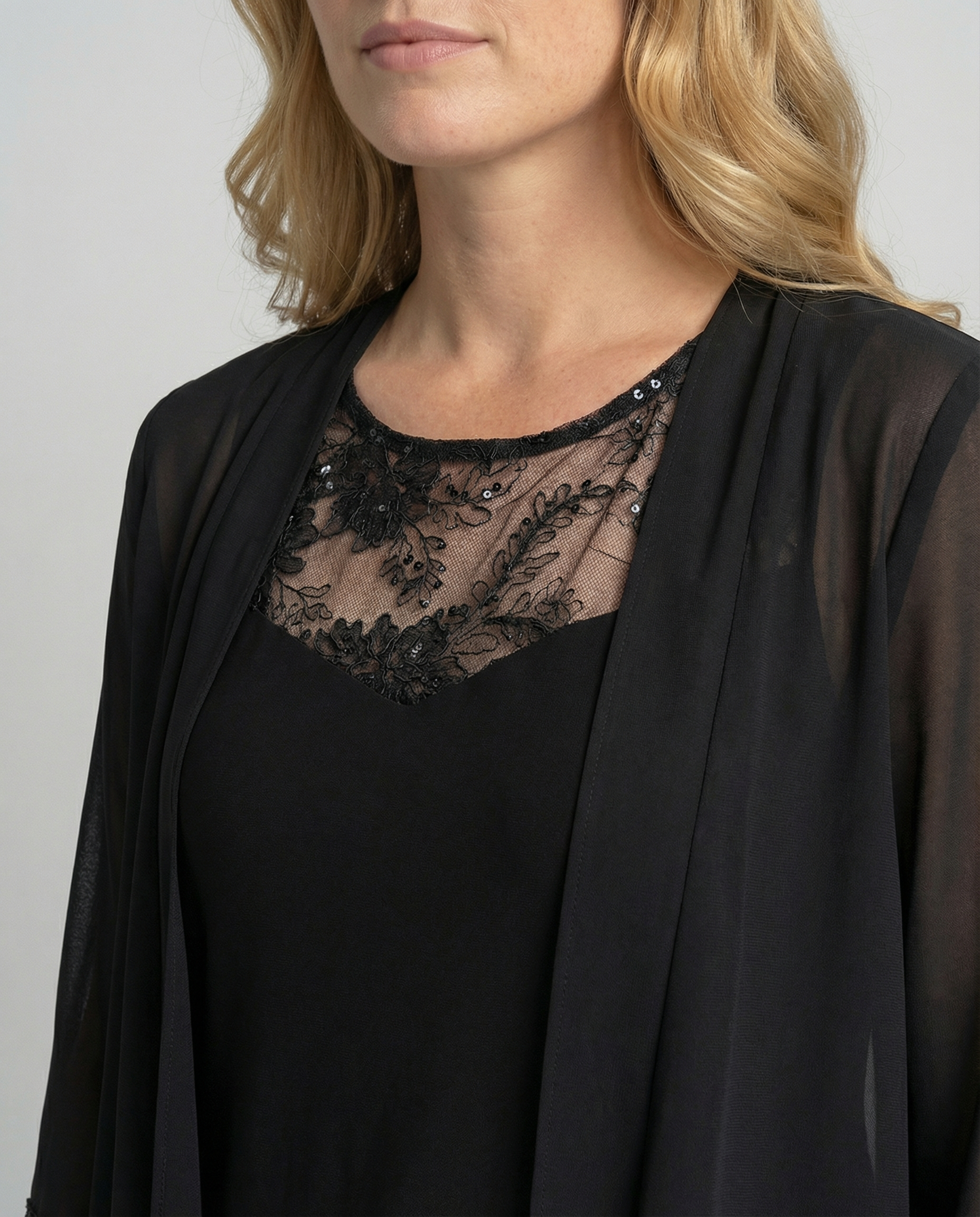 Damen Dreiteiliges Business-Set mit Blazer, Weste & Hose | Heidi-Mode