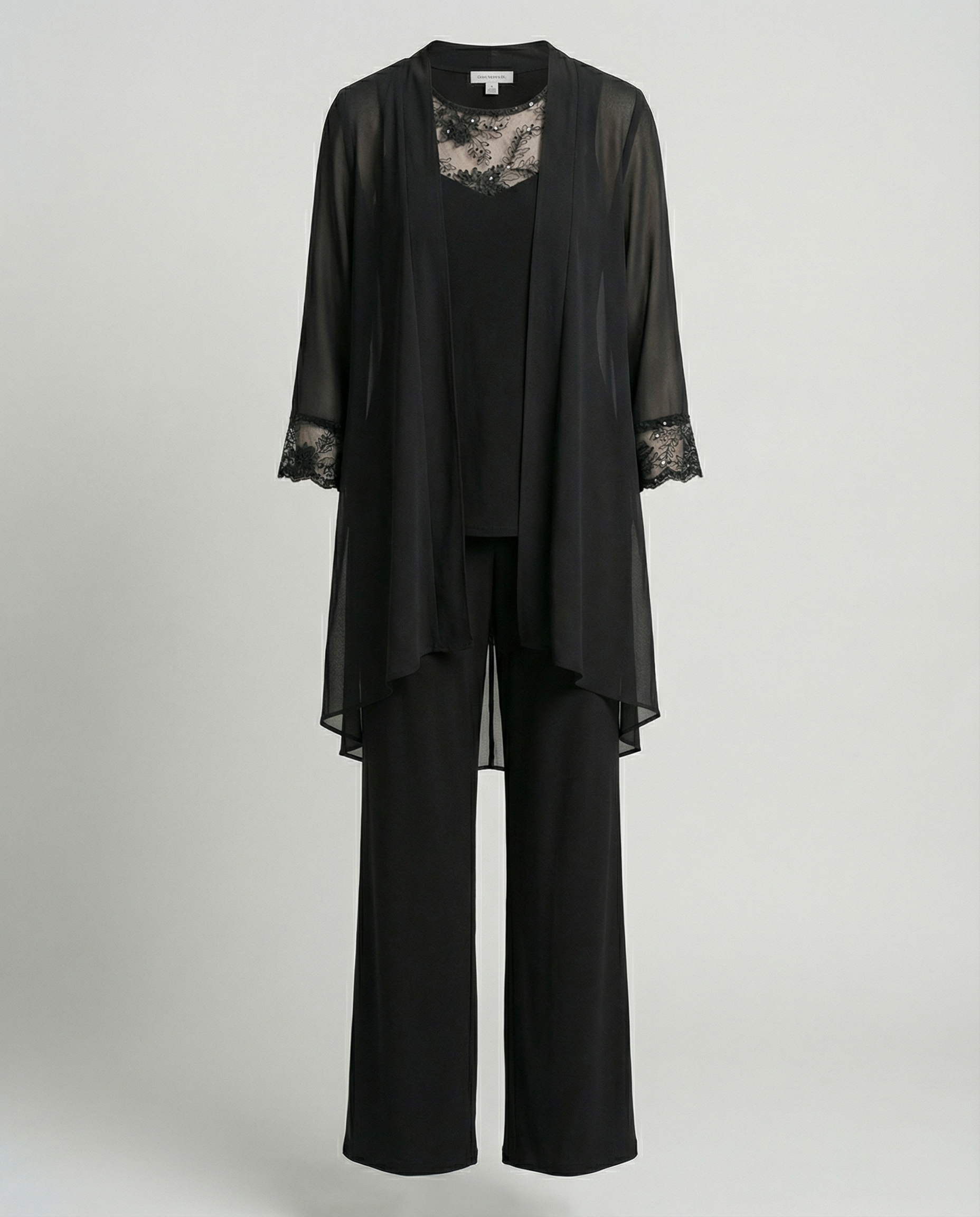 Damen Dreiteiliges Business-Set mit Blazer, Weste & Hose | Heidi-Mode