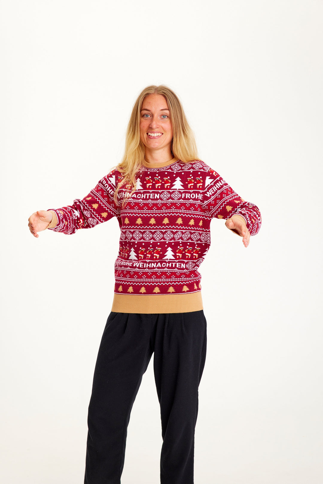 Heidi-Mode | Frohe Weihnachten Weihnachts Pullover Damen