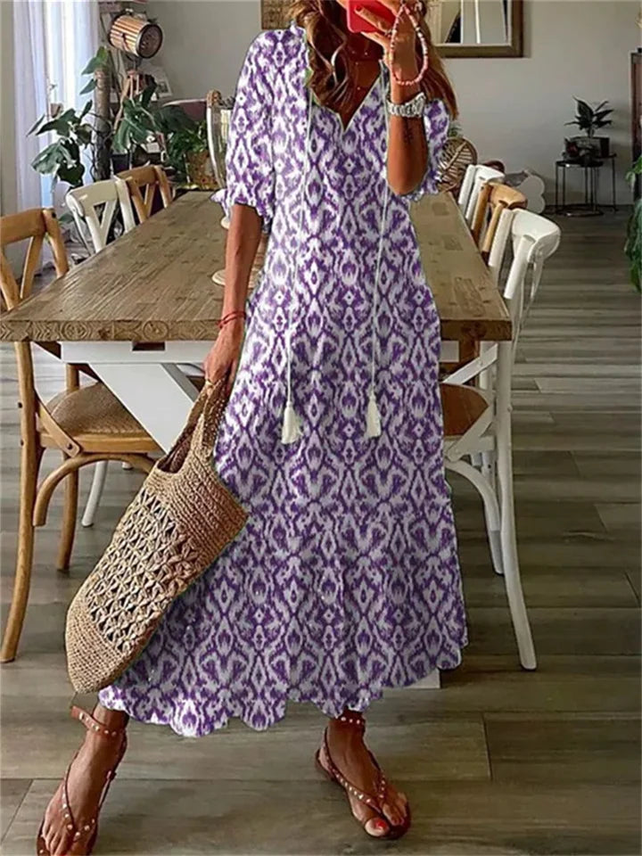 Heidi-Mode | Leichtes Sommer Damen Maxikleid