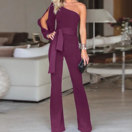 Stilvoller Damen-Jumpsuit mit freier Schulter