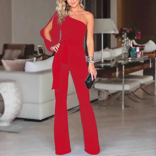 Stilvoller Damen-Jumpsuit mit freier Schulter