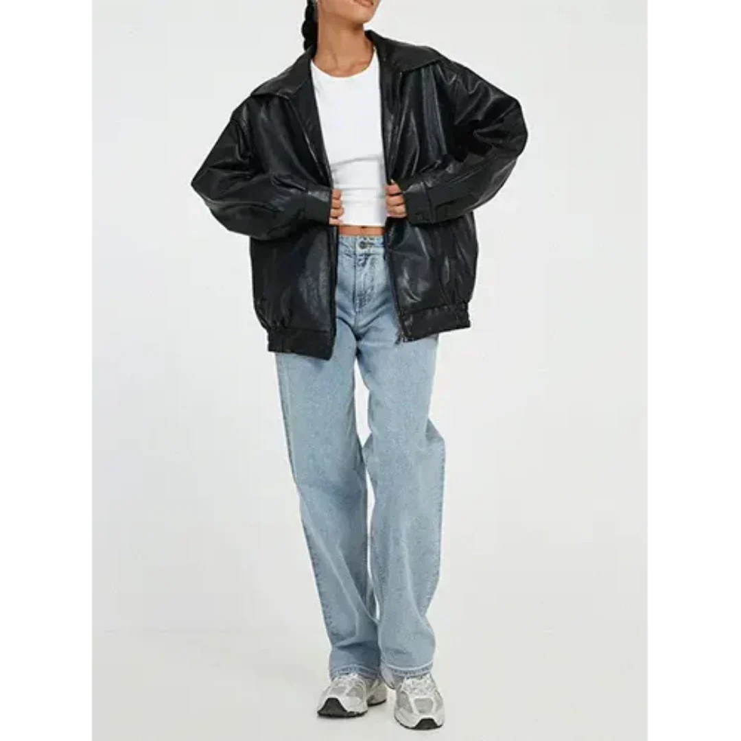 Heidi-Mode | Damen Winter Bomber Jacke - Warme