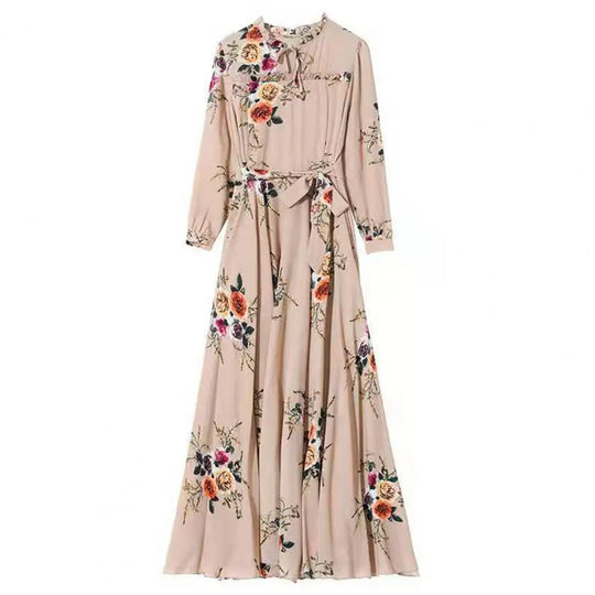 Lang Mouwen Maxi Jurk