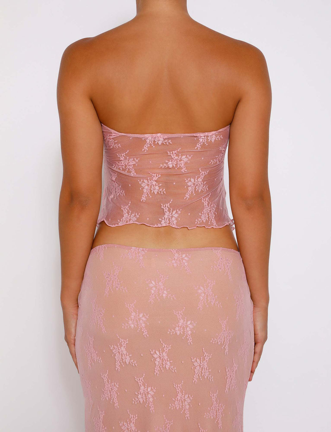 Heidi-Mode | Elegante Durchsichtige Bluse mit Rock