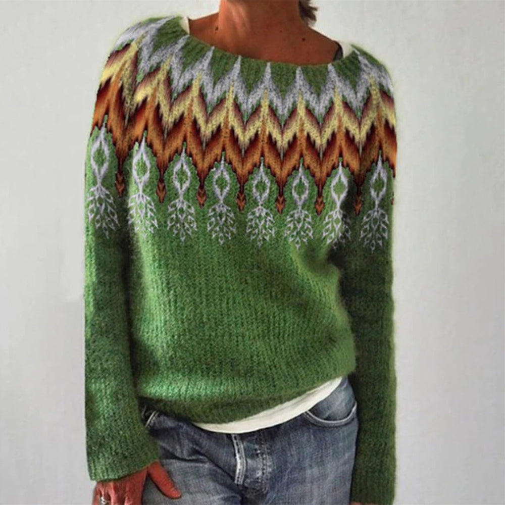 Strickpullover für Damen mit langen Ärmeln