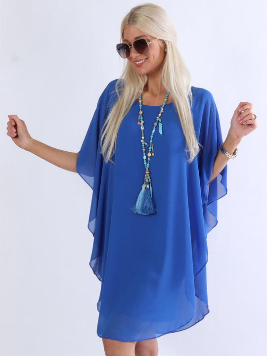 Chiffon geschichtete Tunika