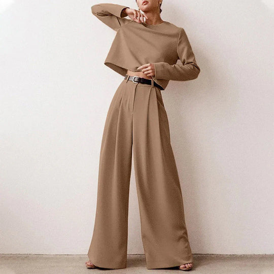 Heidi-Mode | Trendy Geschäftsanzug - Top+Hose