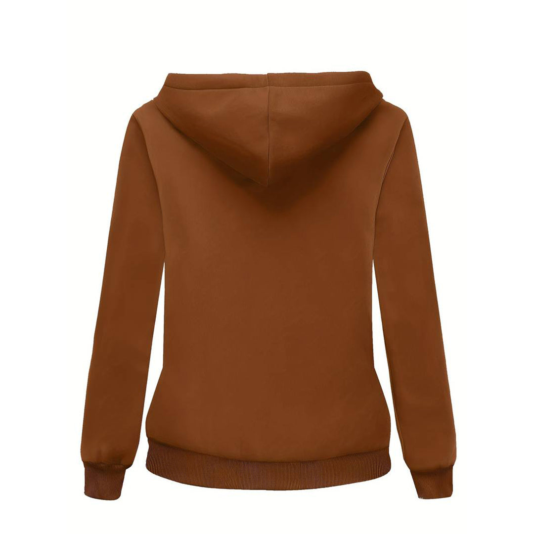 Elegantes Damen Sweatshirt mit Kordeln