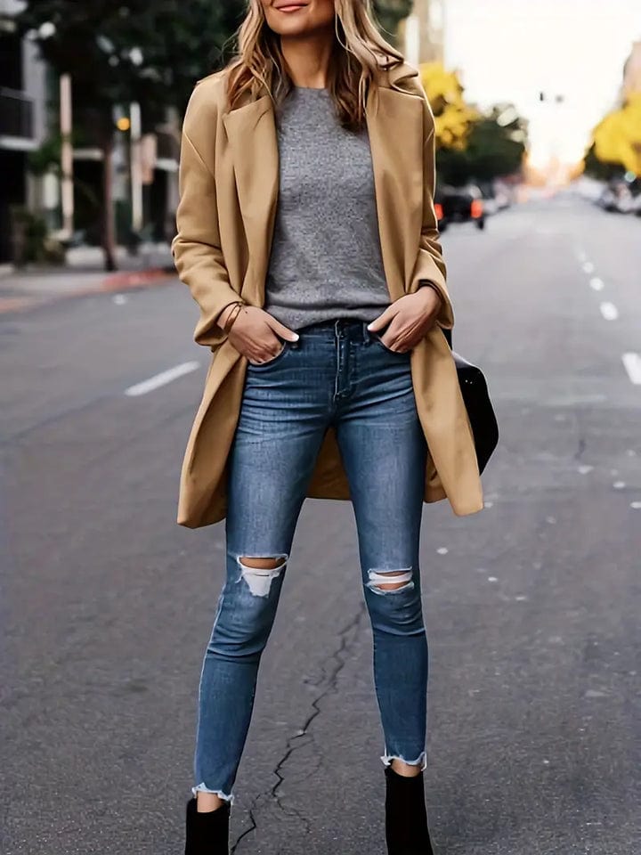 Heidi-Mode | Mantel Klassischer Zeitloser Stil Ideal für den Winter