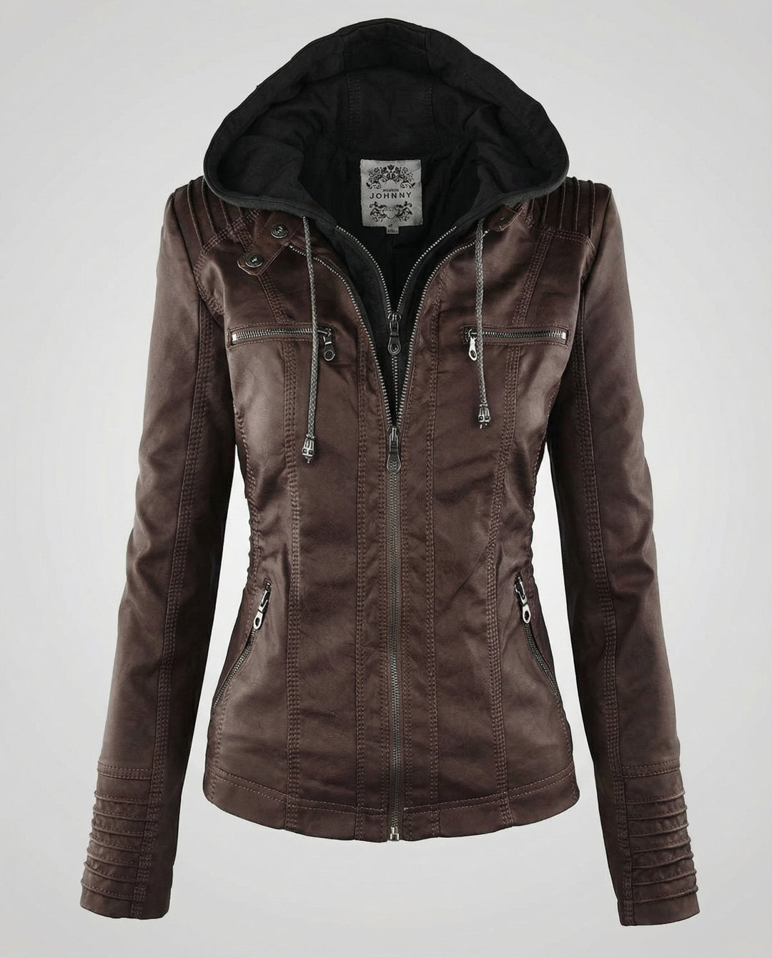 Wetterfeste Damenjacke Kapuze | Heidi-Mode