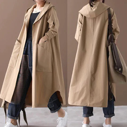 Heidi-Mode | Warme Lange Jas Voor Herfst En Winter