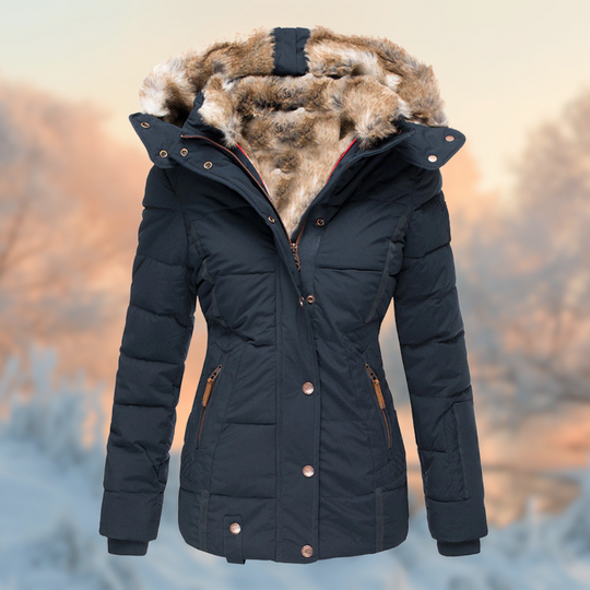 Heidi-Mode | Winter Pro Damenjacke Mit Gesteppter Fütterung Und Plüschfleece