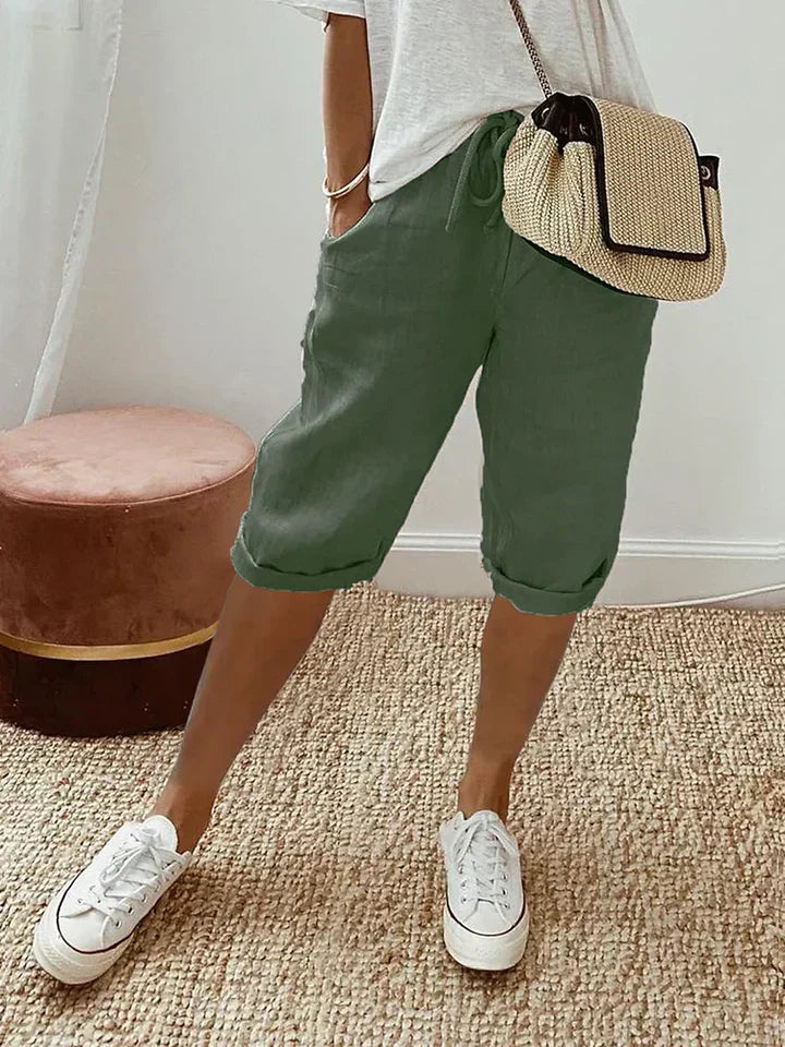 Heidi-Mode | Damen-Shorts aus Baumwolle