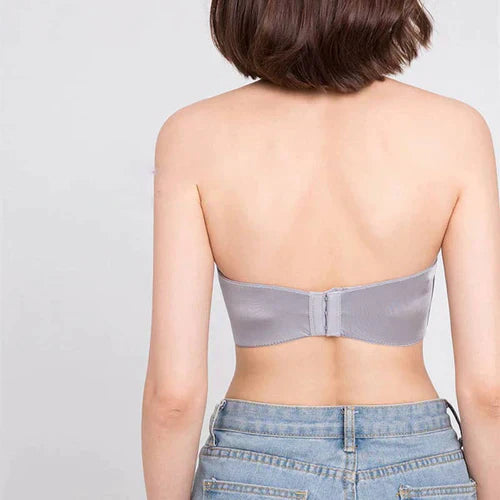 Heidi-Mode | Trägerloser Bh - Damen - Komfort Bh mit Push-Up Effekt und Perfektem Sitz