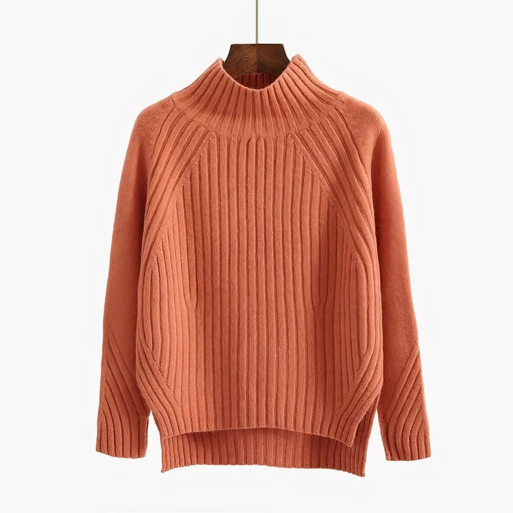 Heidi-Mode | Weicher Damen Rollkragenpullover aus Merinowolle Warm & Kuschelig
