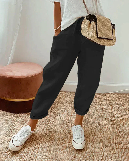 Heidi-Mode | Einfache Hosen aus Baumwolle