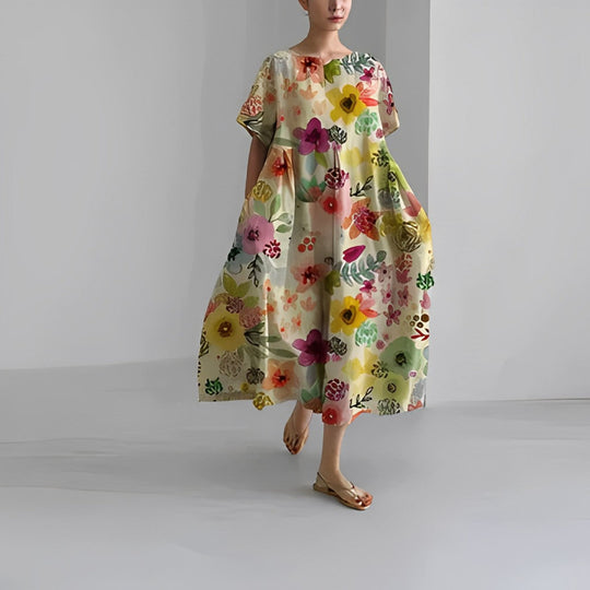 Boho-Blumenkleid