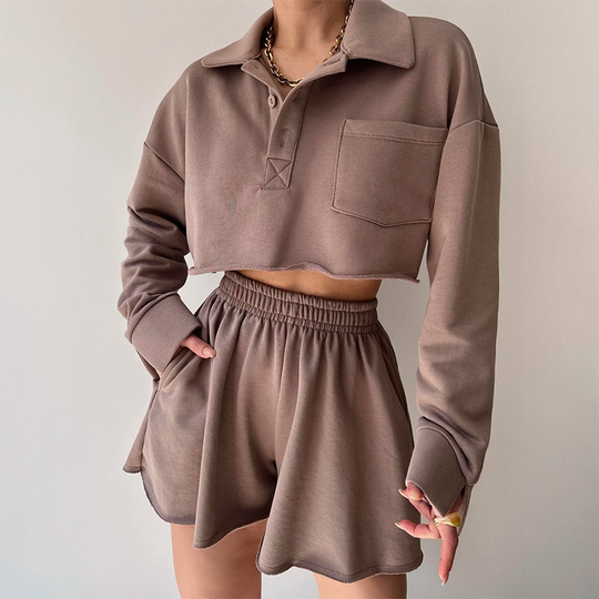 Heidi-Mode | Kurzes Pullover Set