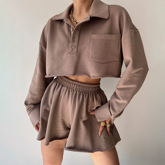 Heidi-Mode | Kurzes Pullover Set