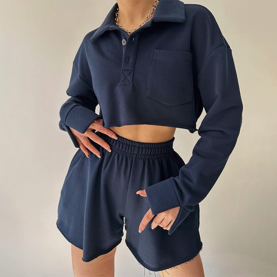 Heidi-Mode | Kurzes Pullover Set