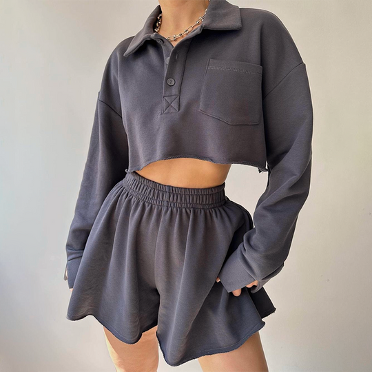 Heidi-Mode | Kurzes Pullover Set