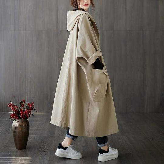 Heidi-Mode | Wasserdichte Oversized Windjacke