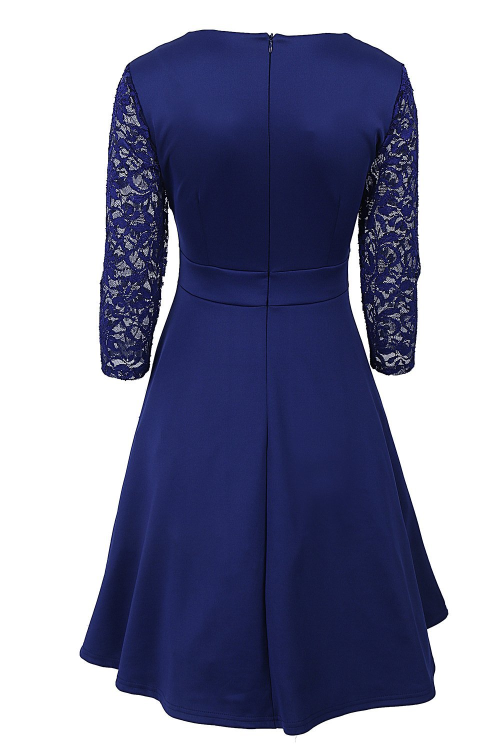 Heidi-Mode | Spitzenärmel Bolero Cape Kleid Set