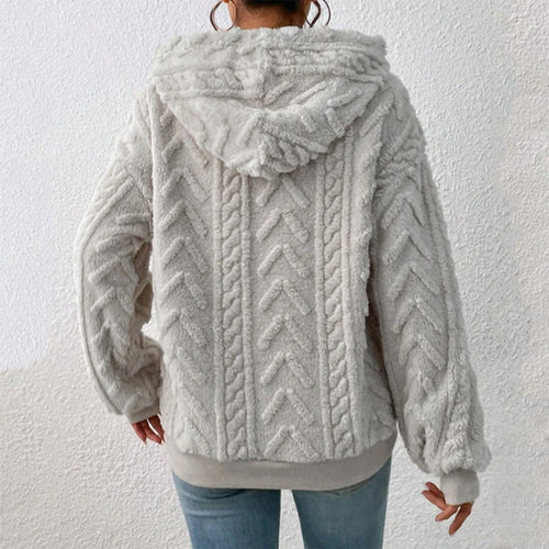 Heidi-Mode | Kapuzenpullover Aus Teddyfleece Von Sol L