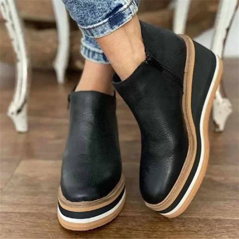 HeidiMode I Plateau-Stiefeletten