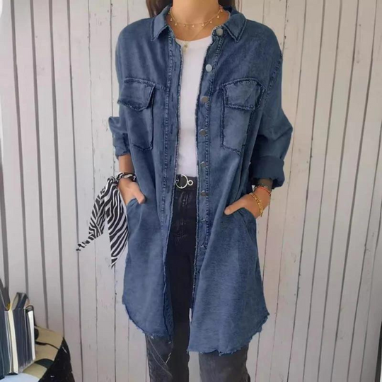 Heidi-Mode | Bequemer Sommer-Denim-Mantel