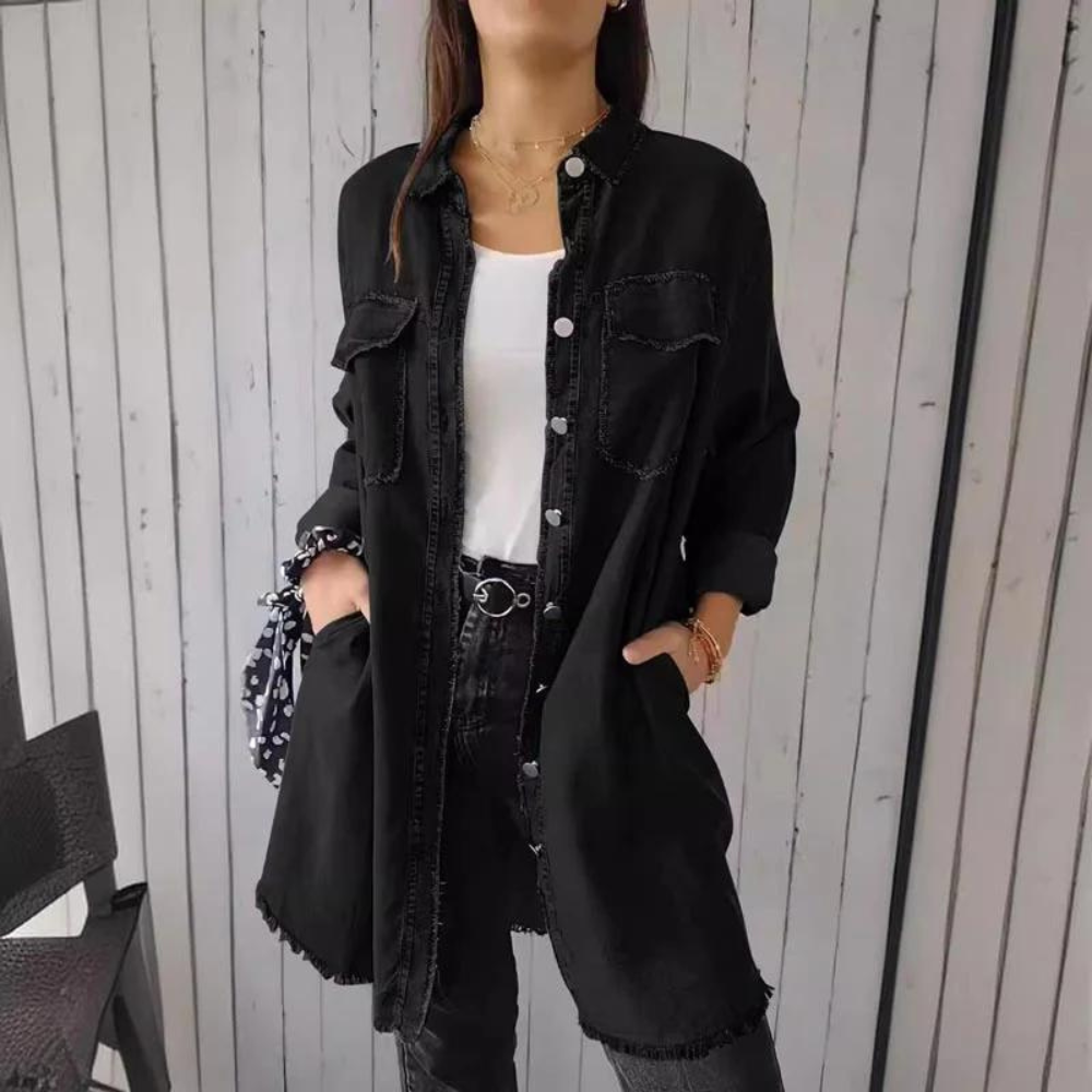 Heidi-Mode | Bequemer Sommer-Denim-Mantel