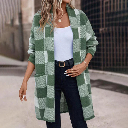 Heidi-Mode | Original Cardigan Mélange Perfekt aus Komfort und Stil