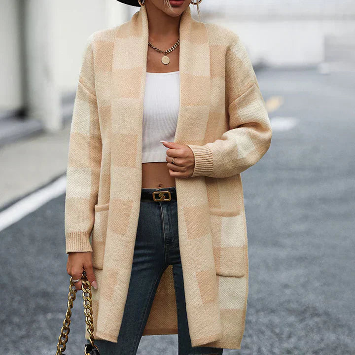 Heidi-Mode | Original Cardigan Mélange Perfekt aus Komfort und Stil