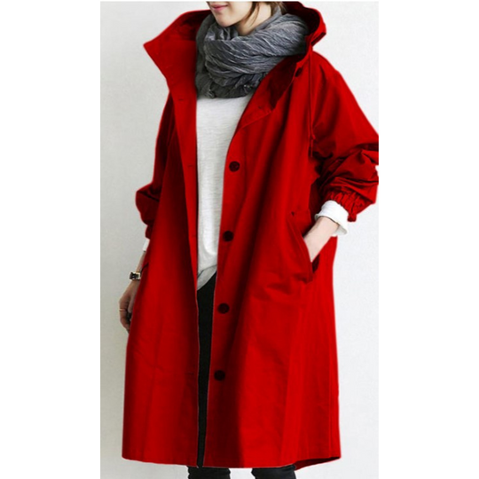 Langer Damen-Trenchcoat