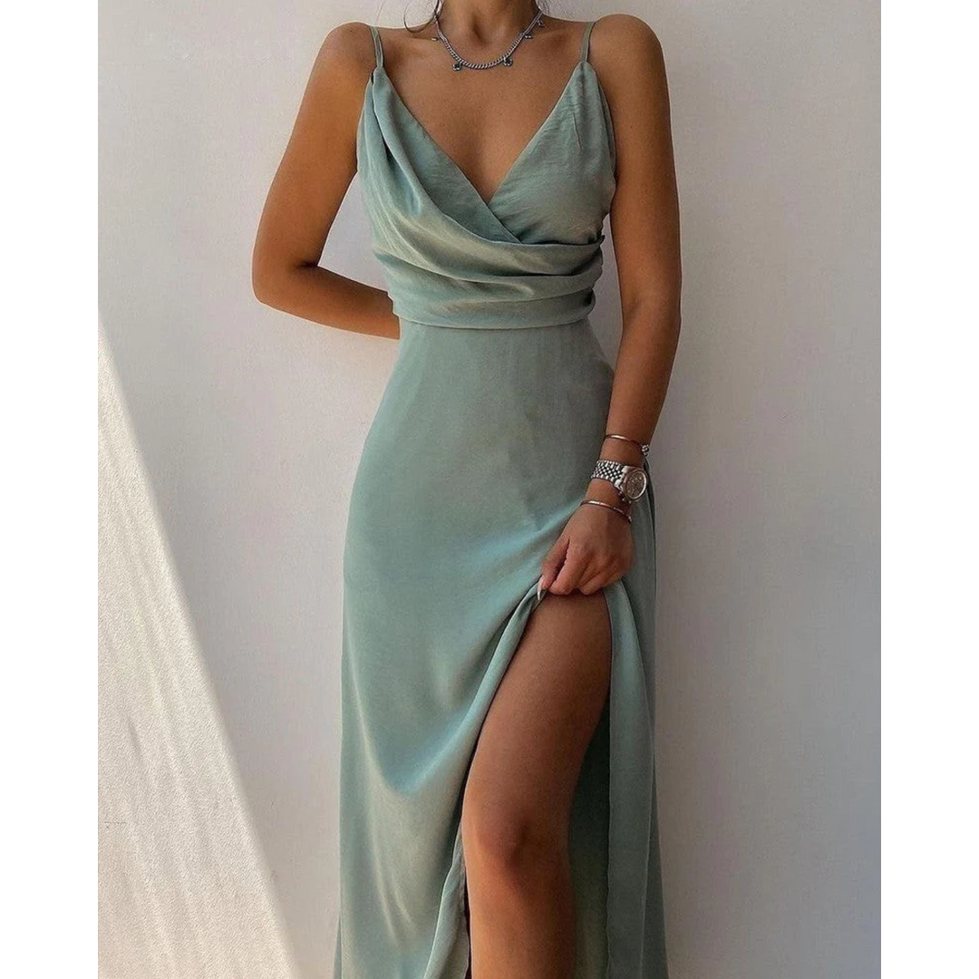 Heidi-Mode | Langes Elegante Sommerkleider Damen