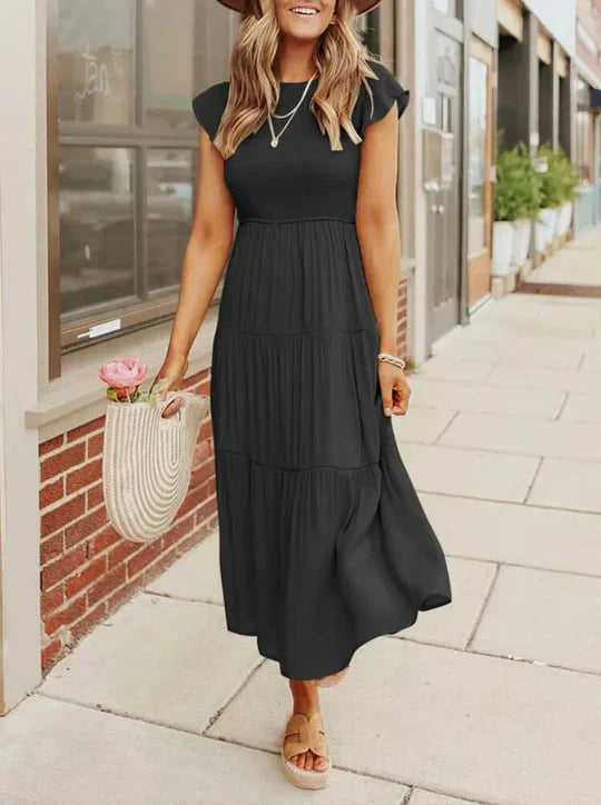Heidi-Mode | Frauen Sommerkleid Elegant Komfortabel Festlich