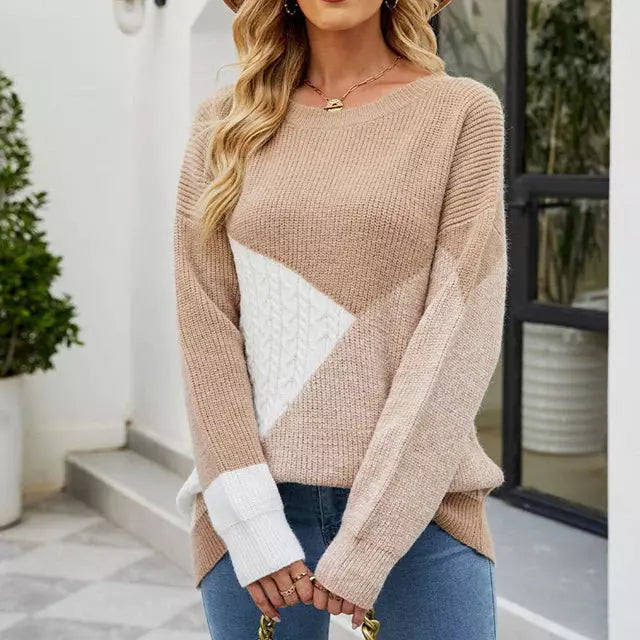 Heidi-Mode - Mehrfarbiges Sweatshirt für Damen