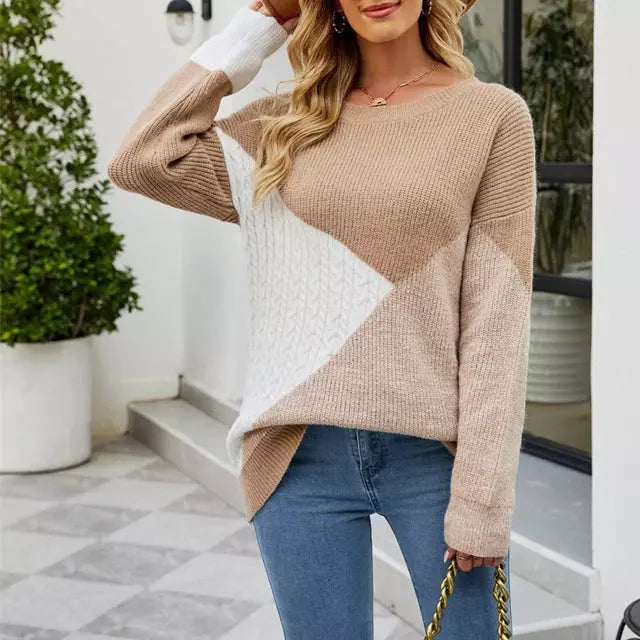 Heidi-Mode | Strickpullover Chic Moderner Stil Ideal für den Winter