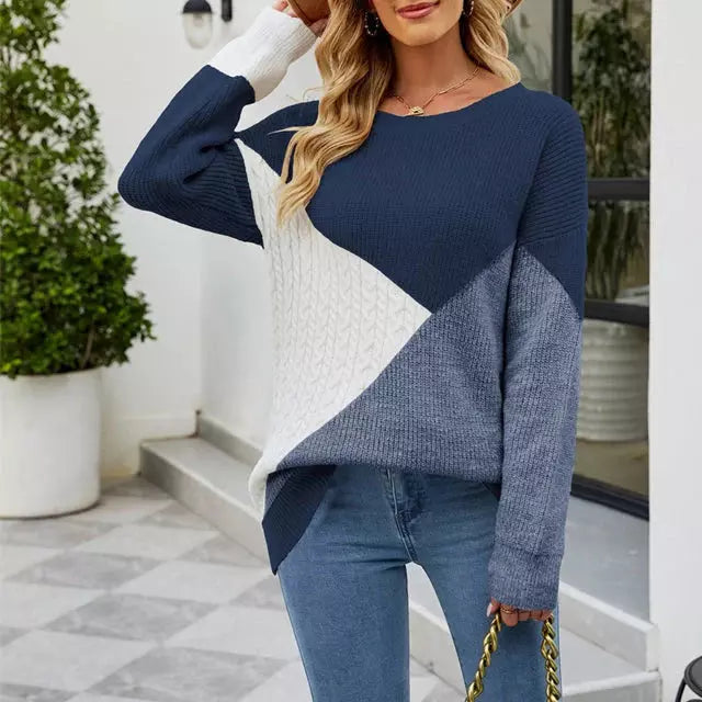 Heidi-Mode - Mehrfarbiges Sweatshirt für Damen