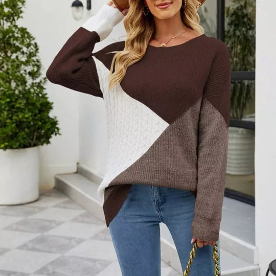 Heidi-Mode | Strickpullover Chic Moderner Stil Ideal für den Winter