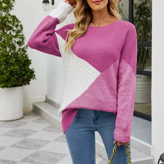 Heidi-Mode - Mehrfarbiges Sweatshirt für Damen