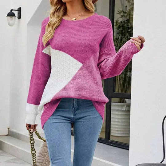 Heidi-Mode | Strickpullover Chic Moderner Stil Ideal für den Winter