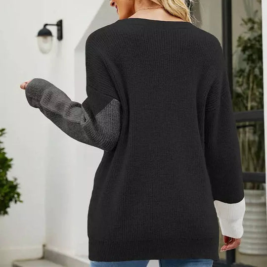 Heidi-Mode - Mehrfarbiges Sweatshirt für Damen