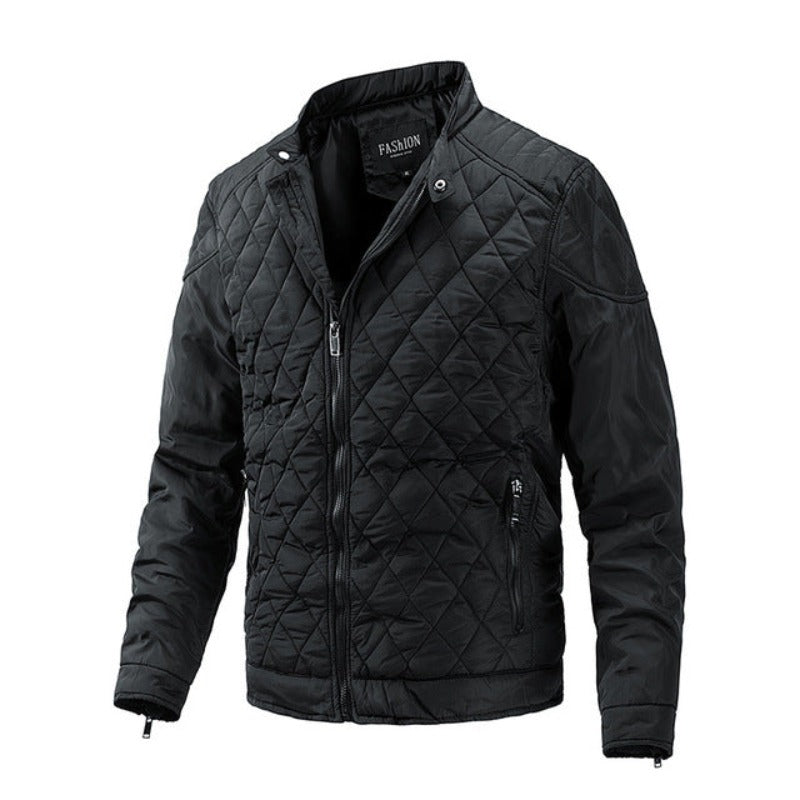 HeidiMode - Stylische Herren Designer Steppjacke