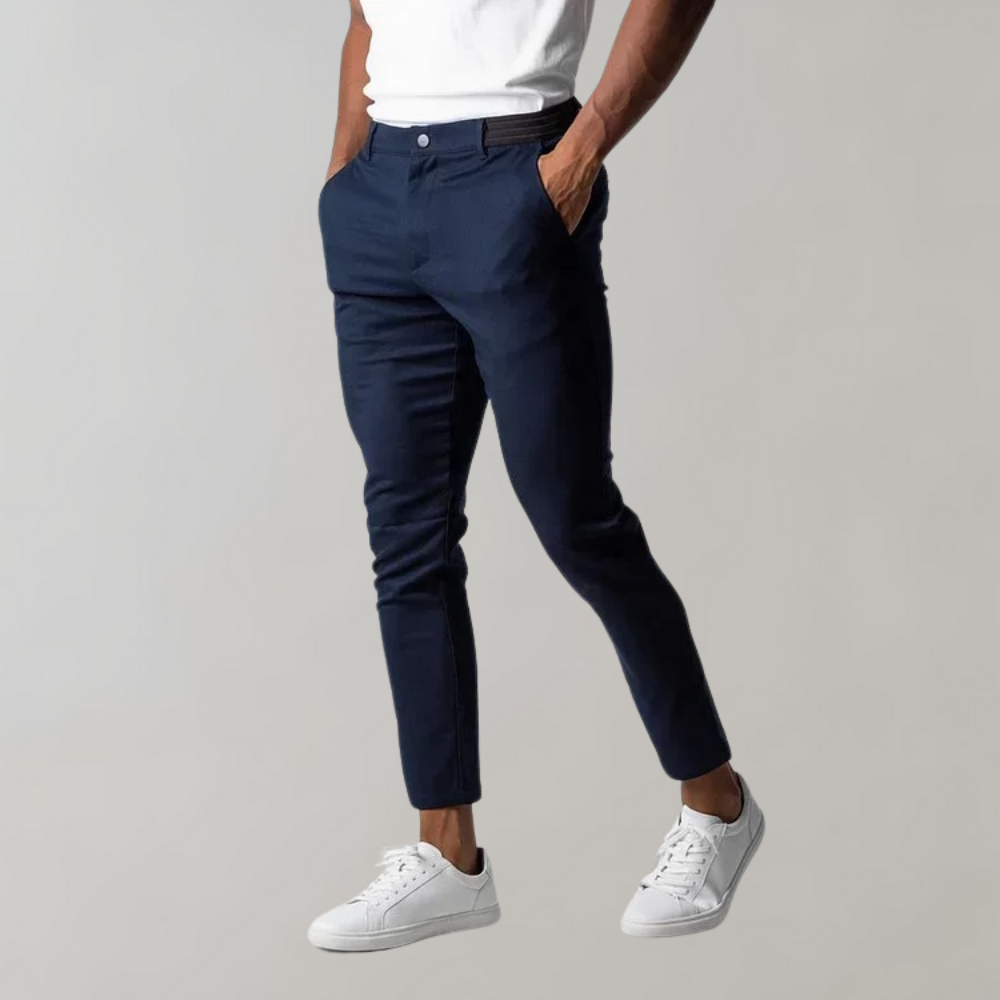 Heidi-Mode | Chinos Slim Fit Schmaler Schnitt Leichte Baumwolle Vielseitiger Stil