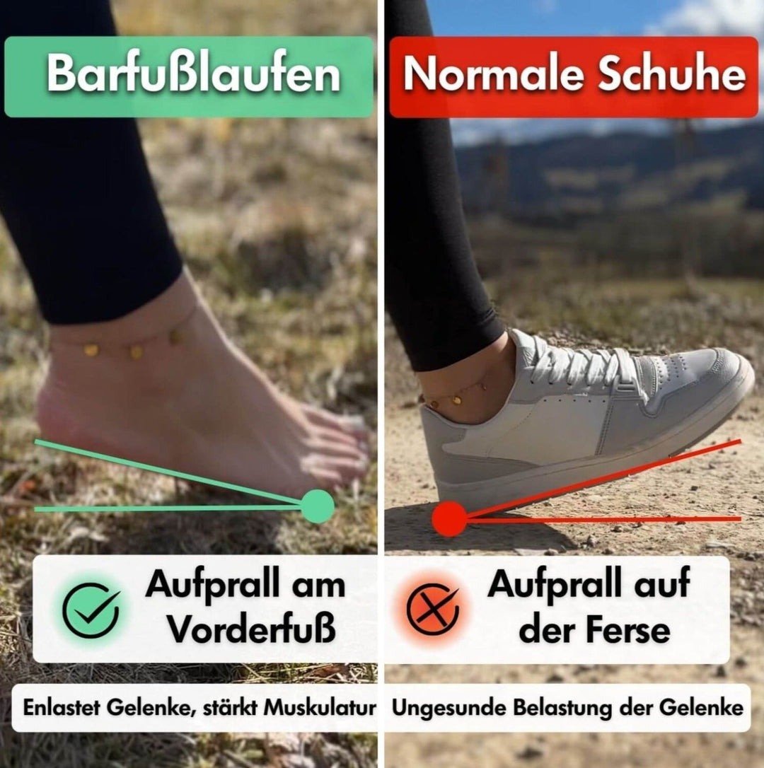 Heidi-Mode Redro Unisex-Barfußschuhe für gesundes Laufen leicht, rutschfest, flexibel