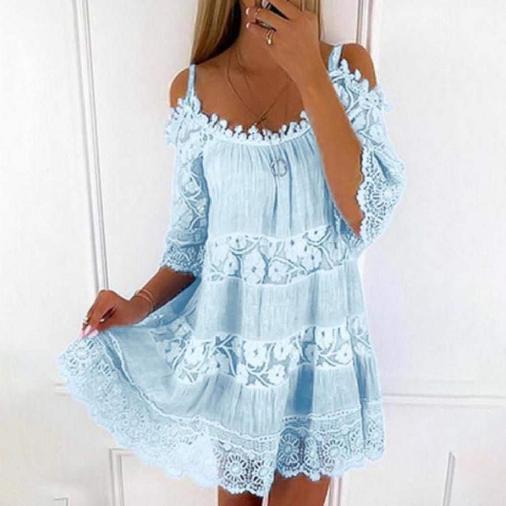 Heidi-Mode | Off the Shoulder Kleid