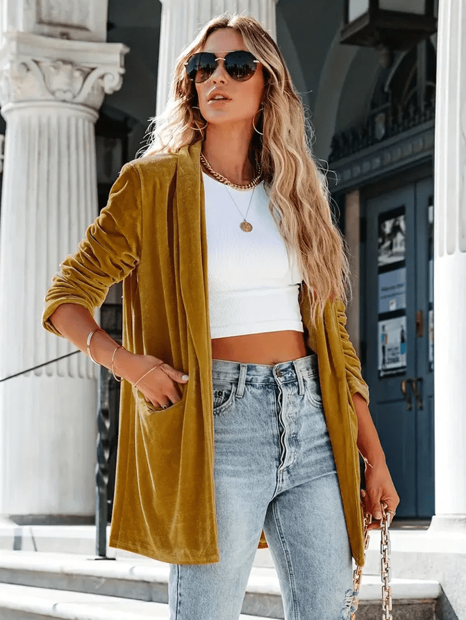 Heidi-Mode | Damenmantel Chic zeitloser Stil ideal für den Frühling