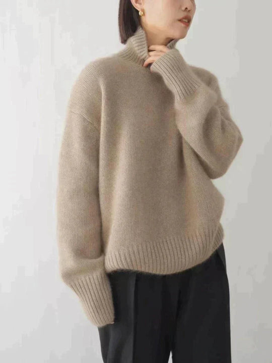 Heidi-Mode | Bequemer Pullover mit Kragen